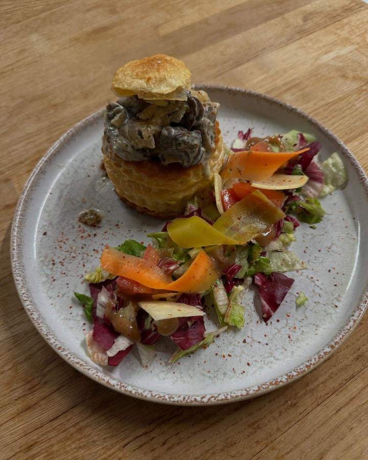 Plat gastronomie française Orange